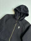 Black Yak Black Fleece Full-Zip Hooded Jacket – (S)