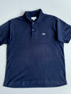 Lacoste Navy Blue Classic Fit Piqué Polo T-Shirt – (XL)