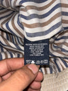 Polo Ralph Lauren Cream Harrington Jacket with Striped Lining (L)