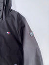 Tommy Hilfiger Softshell Jacket Black Stretch Water Wind Resistant Quilted Lined (M)