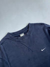 Nike | Swoosh Crewneck Sweatshirt Navy | (XL)