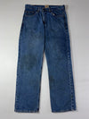 C.E. Schmidt Workwear Blue Denim Carpenter Jeans (W:34) (L:43)