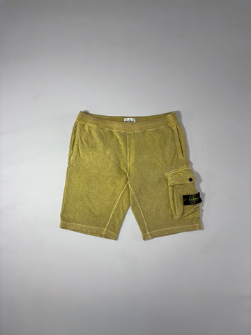 Stone Island Garment Dyed Cargo Shorts (W:40) (L:22)