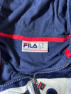 FILA Velour Zip Hoodie: (M)