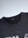 Fila Biella Italia Sweatshirt Black Logo Print (M)