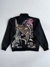 Vintage Koi Fish Embroidered Track Jacket (XL)