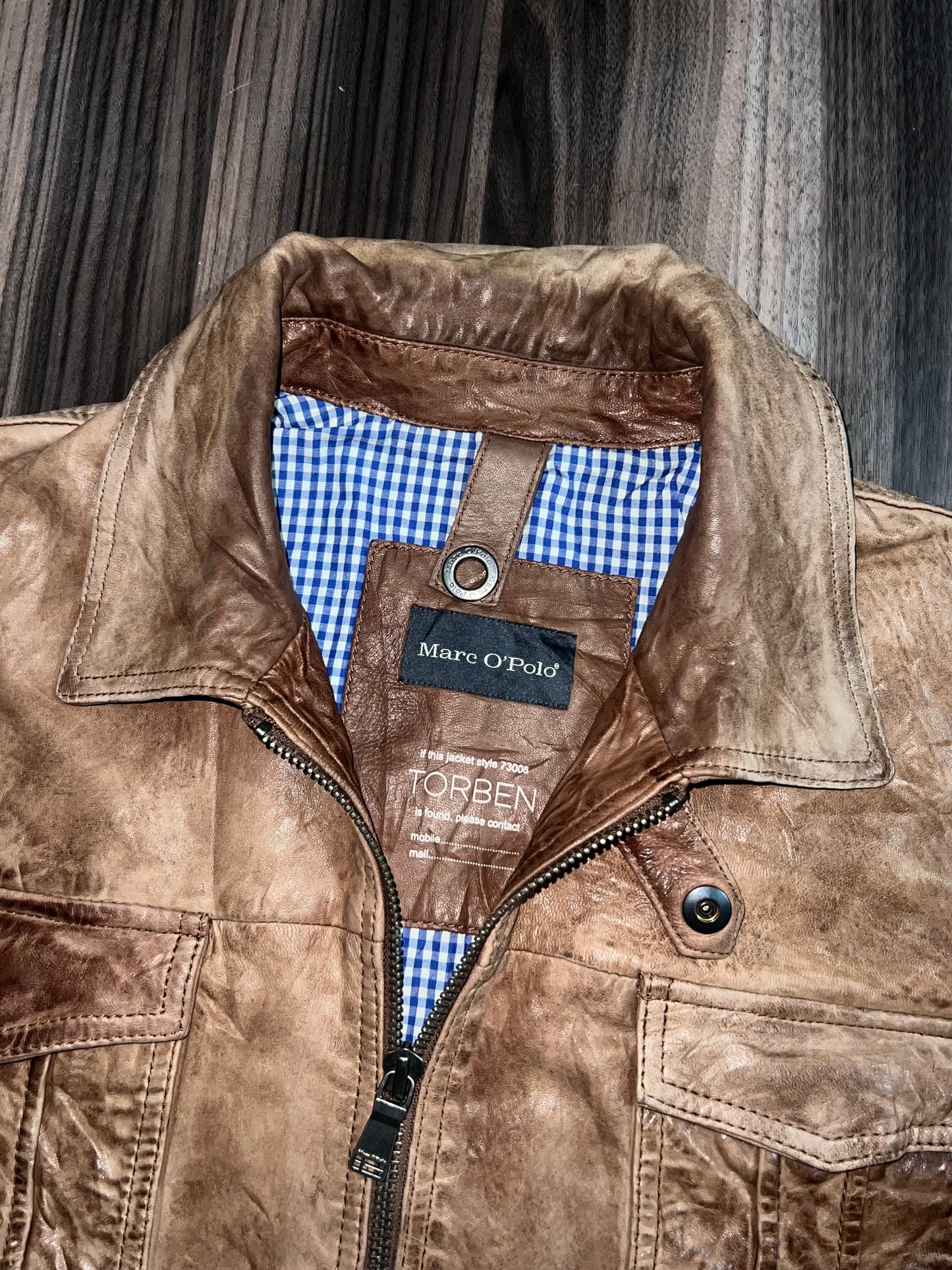 ZMARC O POLO Original Leather Jacket (XL/2XL