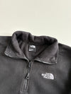 The North Face Black Quarter-Zip Fleece (S)