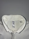 Adidas | Off-White Long Sleeve Quarter-Button Polo | (M)