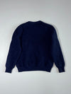 Lacoste | Navy Tonal Croc Wool Sweater | (S)
