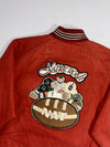 Nature Noah Patchwork Quilted Varsity Jacket  (XL)