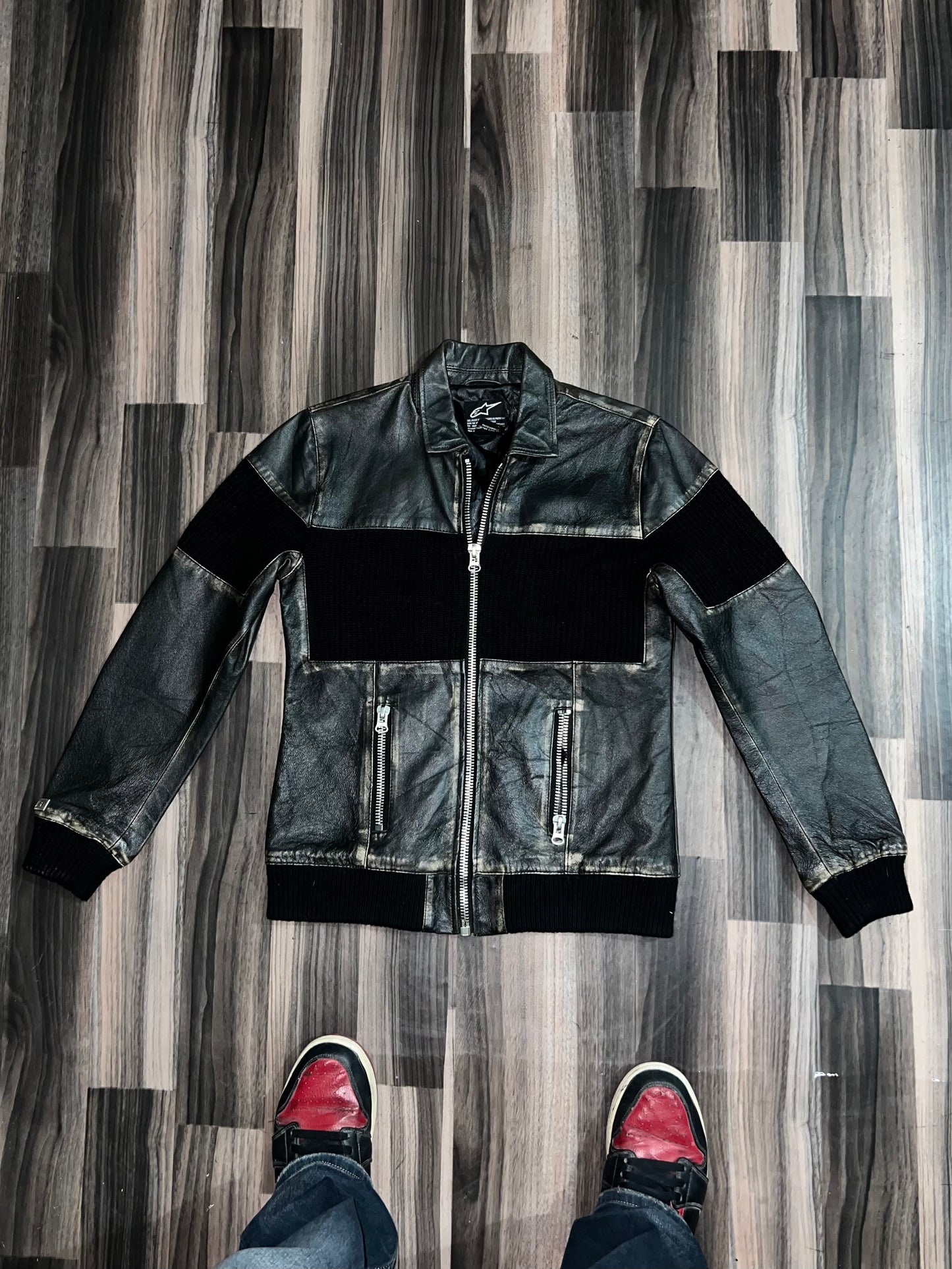ZAlpinestars ORIGINAL Super Premium Leather Jacket (V.RARE) (S/M)
