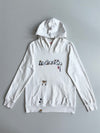 Edokatsu Shiba Inu Embroidered Graphic Hoodie – White (S)
