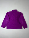 Vintage Fila Purple Neon Green Fleece Half-Zip Pullover (L)