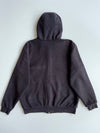 Carhartt Black Thermal-Lined Zip-Up Hoodie (2XL)
