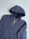 Adidas Originals Navy Sherpa-Lined Hood Trefoil Sleeve Hoodie (S)