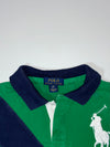 Polo Ralph Lauren Green Big Pony USA Flag Sleeve ,Kids (XS)