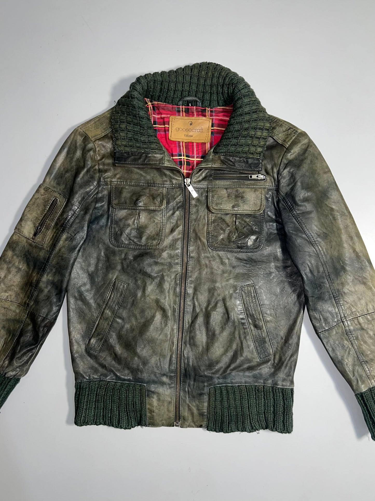 ZGoose Craft Original Leather Jacket RARE (M/L)