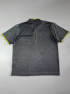 The Redface | Quarter Zip Trail Tee Grey Lime | ( XL)