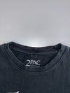 2Pac | Tupac Old English Tee | Faded Black (S)