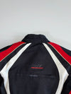 Roleff Racewear Black/Red/White Motorcycle Jacket Padded (M)