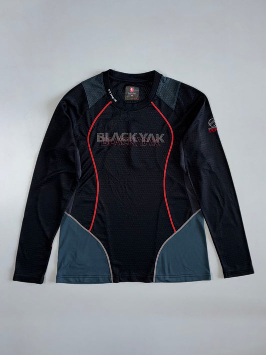 Black Yak Extreme Peak Technical Long Sleeve Base Layer
Black/Grey Korean Outdoor Brand (XS)