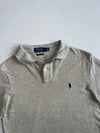 Polo Ralph Lauren Grey Custom Slim Fit Polo (M)