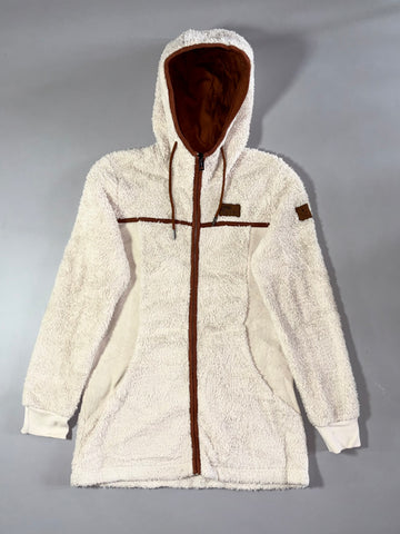 Nepa Sherpa Fleece Hooded Zip Jacket Woman’s (S)