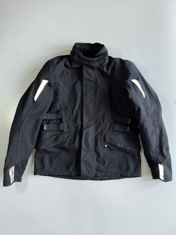 BMW Motorrad StreetGuard Textile Motorcycle Jacket Armored Reflective Multi-Pocket(Paded) (XL)