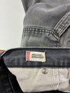 Vintage Dickies Faded Black Double Knee Carpenter Pants (W:30) (L:36)