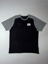 Puma South Korea Raglan T-Shirt – Black/Grey (XL)