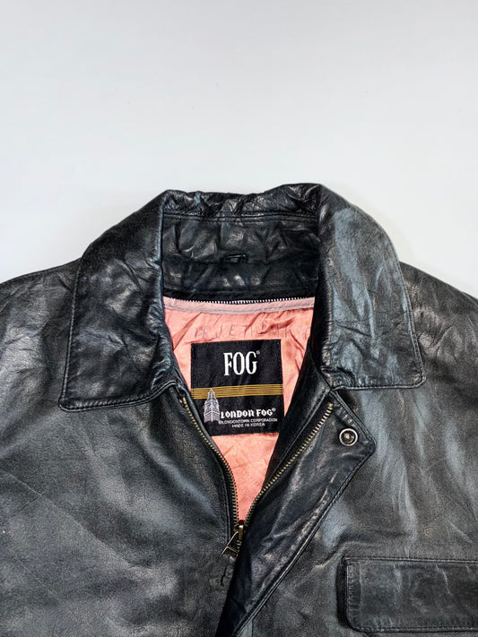 Fog Premium Original Leather Jacket (XL)