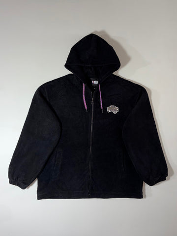 NBA Orlando Magic Embroidered Logo Full Zip Fleece Hoodie – Black (2XL/3XL)