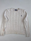Polo Ralph Lauren Cable Knit Crewneck Sweater (S/M)