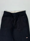 Dickies Black Double-Knee Work Pants (W:36|L:42)