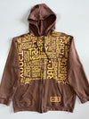 Adidas | Tracy McGrady Zip Hoodie Brown | (XL)