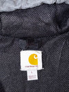 Carhartt Black Heavyweight Full-Zip Workwear Hoodie – Made in Mexico (3XL)