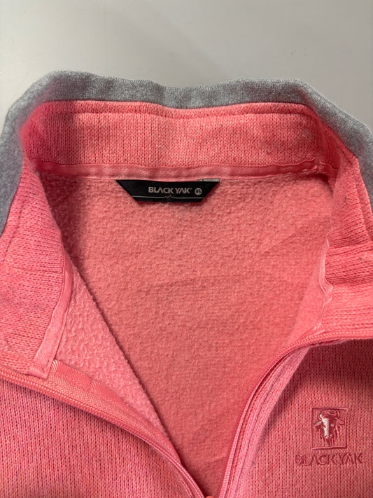 Black Yak Pink Knit Fleece Zip Jacket – 95 Women’s (S)