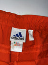 Vintage 2002 Adidas Orange Nylon Shorts (W:32) (L:19)