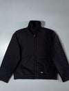 Dickies Black Work Jacket Quilted Lined Eisenhower Style Jacket (XL)