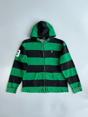 Polo Ralph Lauren Rugby Striped Zip Hoodie (M/L)