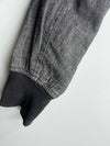 American Retro Bomber Jacket Charcoal Grey (M)