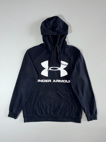 Under Armour Big Logo Pullover Hoodie Black (L/XL)