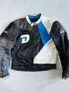 DIFI Schoeller kevlar Pure Leather Motorcycle Racing Jacket (Paded) (M)