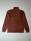 Tommy Hilfiger | Rust Brown Quarter-Zip Knit Sweater | (M/L)