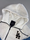 MLB Los Angeles Dodgers Sherpa Fleece Hoodie (L)