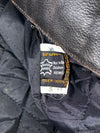 Vintage 90s Classic Gear Distressed Brown Leather Biker Jacket (XL)