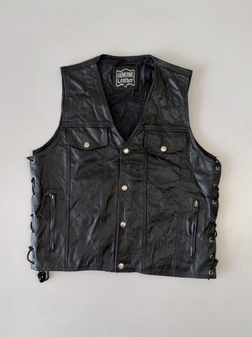 ZSuper Premium Original Leather Utility Jacket (S/M)
