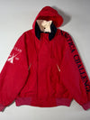 Vintage Nautica Challenge Sailing Hooded Jacket – Red (M/L)
