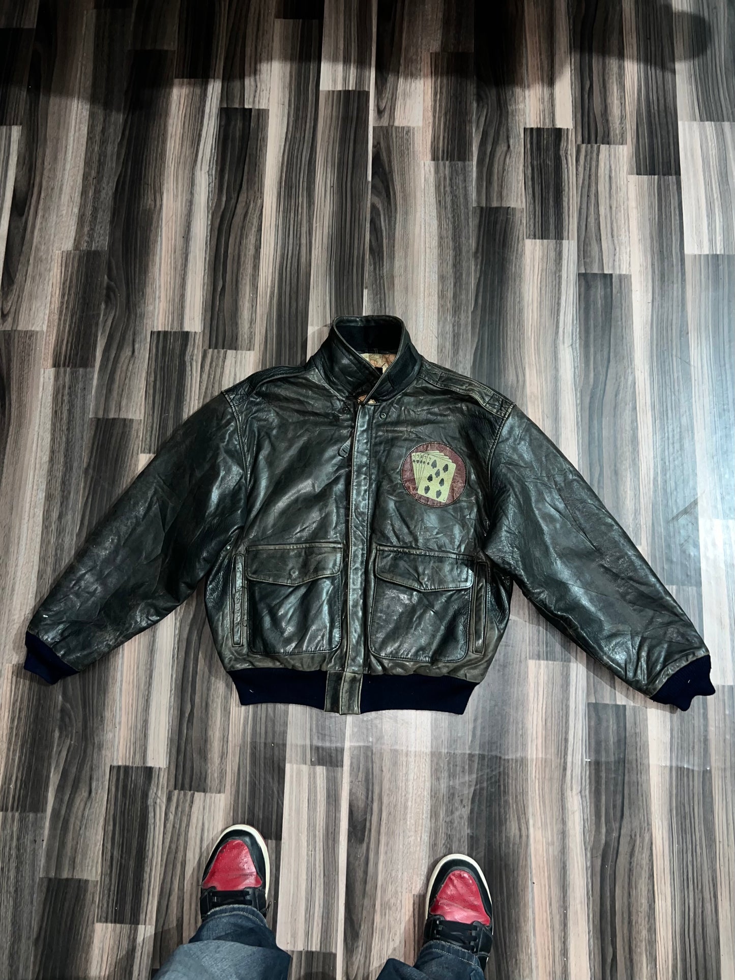 Avirex Lmt ED. Learher OG(RARE) BOGO S/M